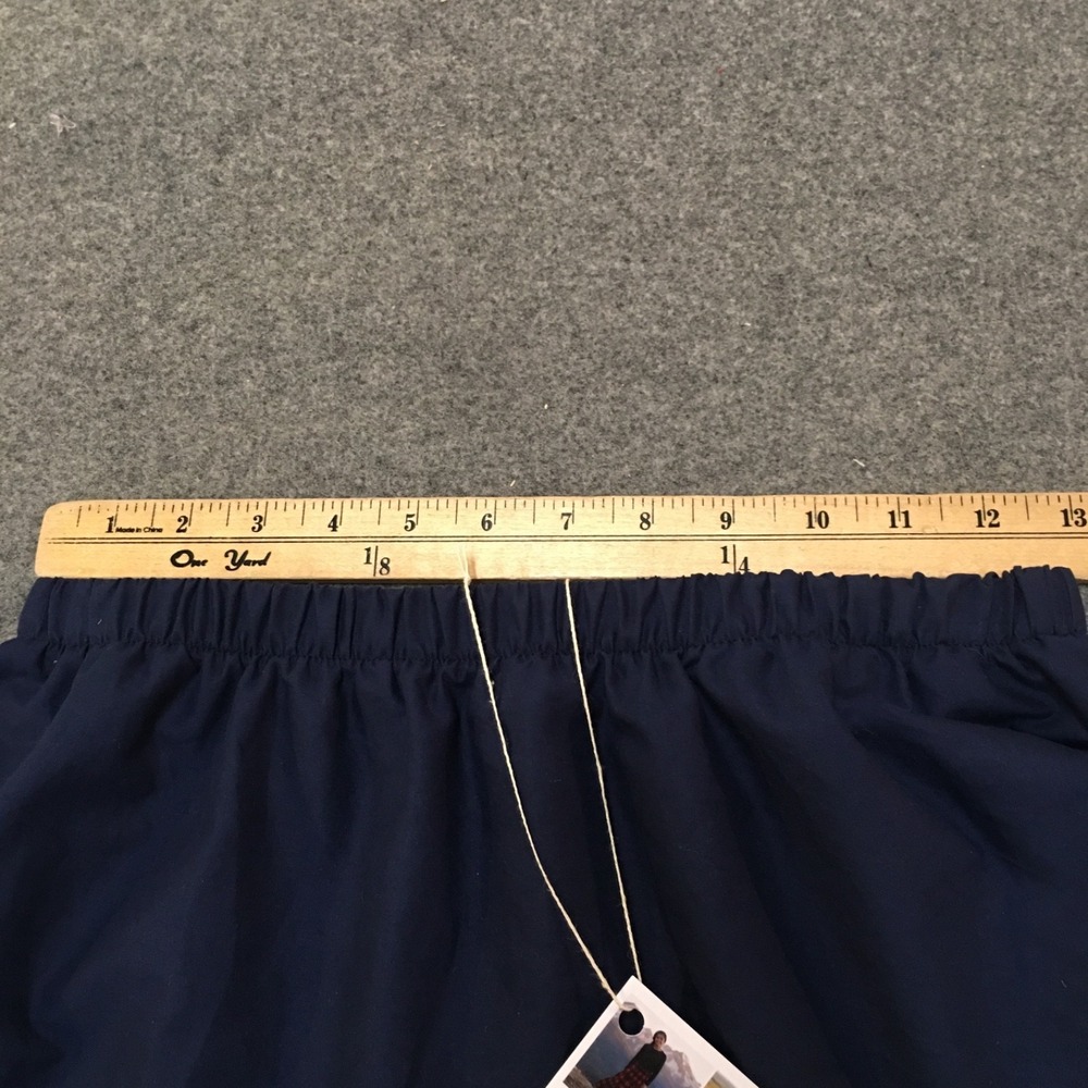 Skirt ORGANIC Girls 14/16 Midi Navy Blue Ruffle Tiered Cotton Mom and Pop's Kids - Picture 7 of 9